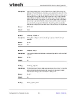 Preview for 214 page of VTech ET685 Administrator And Provisioning Manual