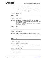 Preview for 364 page of VTech ET685 Administrator And Provisioning Manual