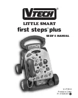 VTech First Steps Plus User Manual preview