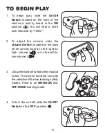 Preview for 12 page of VTech First Steps Plus User Manual