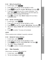 Preview for 53 page of VTech FS6325-2A User Manual