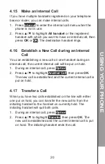 Preview for 24 page of VTech FS6628A User Manual