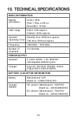 Предварительный просмотр 53 страницы VTech FS6628A User Manual