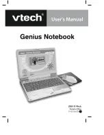 Предварительный просмотр 1 страницы VTech Genius Notebook User Manual