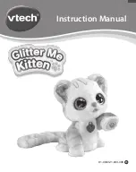 VTech Glitter Me Kitten 5424 Instruction Manual preview