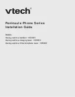 Предварительный просмотр 1 страницы VTech HSH801 User Manual