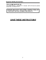 Preview for 2 page of VTech i 5881 Important s User Manual