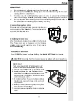 Preview for 9 page of VTech i 5881 Important s User Manual