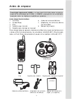 Preview for 3 page of VTech ia5851 - Cordless Phone - Operation Manual Del Usuario