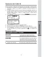 Preview for 21 page of VTech ia5851 - Cordless Phone - Operation Manual Del Usuario