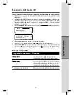 Предварительный просмотр 21 страницы VTech ia5859 - Cordless Phone - Operation (Spanish) Manual De Instrucciones