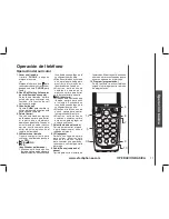 Предварительный просмотр 11 страницы VTech IA5874 (Spanish) Manual Del Usuario