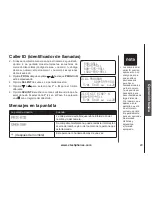 Preview for 29 page of VTech IA5879 - Cordless Phone - Operation (Spanish) Manual Del Usuario