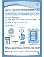 Preview for 5 page of VTech InnoTab 2 Learning App Tablet User Manual