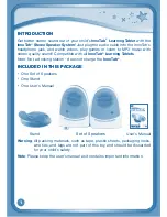 Preview for 2 page of VTech InnoTab Stereo Speaker System 2/2S/3/3S User Manual