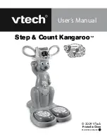 VTech Jungle Gym: Step & Count Kangaroo User Manual preview