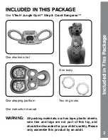 Preview for 4 page of VTech Jungle Gym: Step & Count Kangaroo User Manual