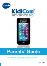 Preview for 1 page of VTech KidiCom Advance 3.0 Parents' Manual