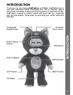 Preview for 3 page of VTech KidiFluffies Cat User Manual