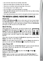 Предварительный просмотр 7 страницы VTech KidiStar Dance Parents' Manual