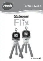 VTech Kidizoom FLIX Parents' Manual preview