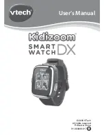 VTech Kidizoom Smartwatch DX User Manual preview