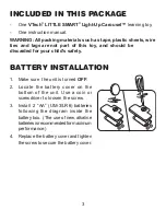 Preview for 3 page of VTech Light Up Carousel User Manual