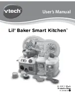 VTech Lil  Baker Smart Kitchen User Manual preview