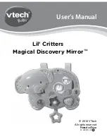 Preview for 1 page of VTech Lil' Critters Magical Discovery Mirror User Manual