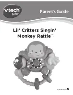 VTech Lil' Critters Singin' MonkeyRattle Manual preview