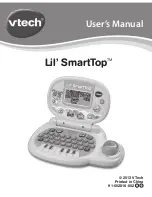 VTech Lil Smart Top User Manual предпросмотр