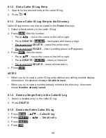 Preview for 50 page of VTech LS1250-B User Manual