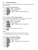 Preview for 53 page of VTech LS1250-B User Manual