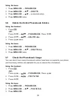 Preview for 27 page of VTech LS1850-B User Manual