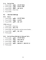 Preview for 33 page of VTech LS1850-B User Manual