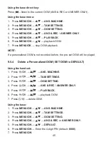 Preview for 46 page of VTech LS1850-B User Manual