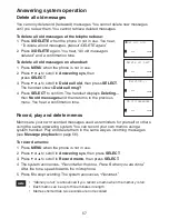 Preview for 61 page of VTech LS6181 User Manual