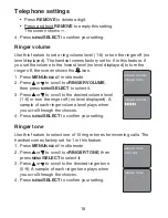 Preview for 22 page of VTech LS6217 User Manual