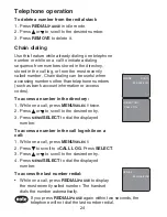 Preview for 28 page of VTech LS6217 User Manual