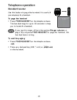 Preview for 29 page of VTech LS6217 User Manual