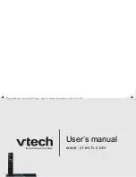 Предварительный просмотр 1 страницы VTech LS6245 User Manual