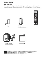 Preview for 4 page of VTech LS6405 User Manual