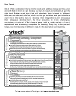 Предварительный просмотр 2 страницы VTech Lullaby Teddy Projector User Manual