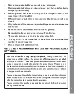 Preview for 5 page of VTech Lullaby Teddy Projector User Manual