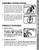 Preview for 6 page of VTech Lullaby Teddy Projector User Manual