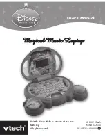 VTech Magical Music Laptop User Manual preview