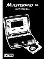 Предварительный просмотр 1 страницы VTech MasterPad XL User Manual