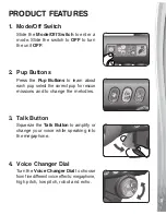 Preview for 5 page of VTech Megaphone Mission Voice Changer Parents' Manual