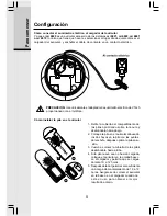 Предварительный просмотр 6 страницы VTech mi6820 - 5.8 GHz Handset (Spanish) Manual Del Usuario