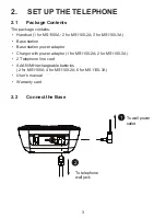 Предварительный просмотр 4 страницы VTech MS1100-2A User Manual